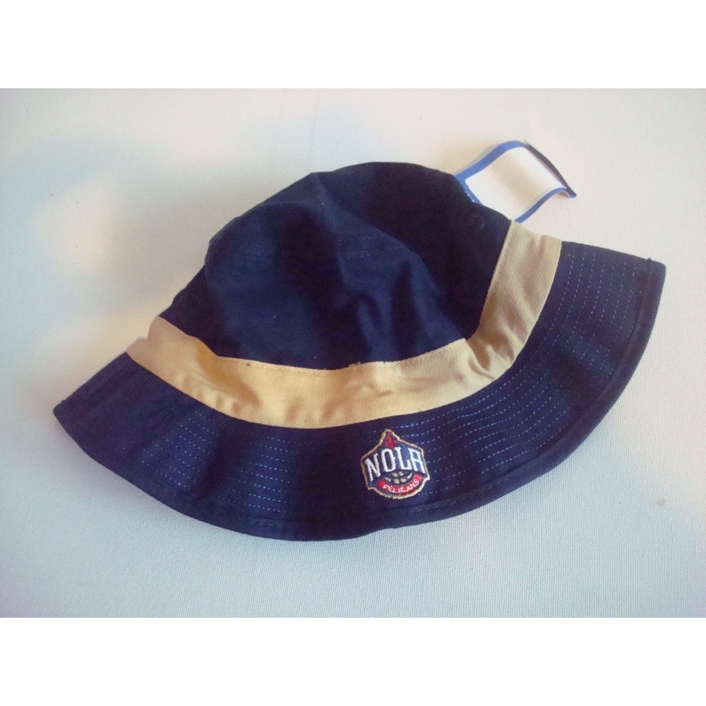 NEW ORLEANS PELICANS ‎ FLOPPY BUCKET  HAT CAP 00S Y2K  VINTAGE G5